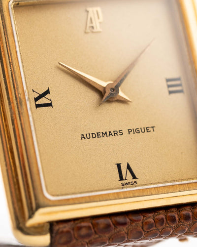 Audemars Piguet Square 18k Roman 1980s