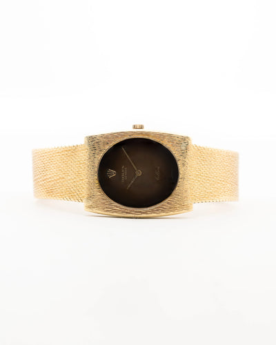 Rlex Cellini Chocolate 14k 1963