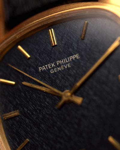 Patek Philippe 3585 Jumbo Blue 1970s