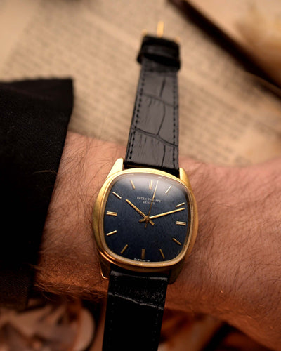 Patek Philippe 3585 Jumbo Blue 1970s