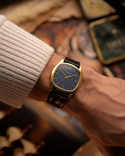 Patek Philippe 3585 Jumbo Blue 1970s