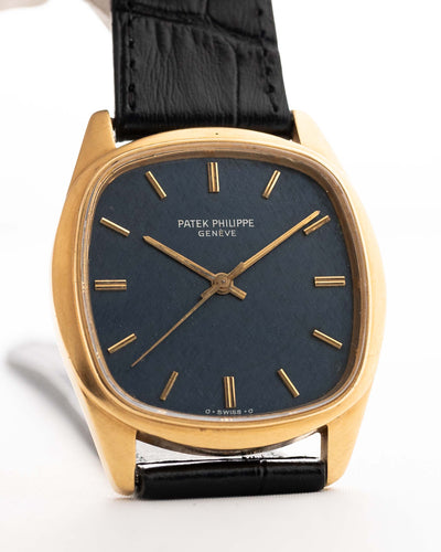 Patek Philippe 3585 Jumbo Blue 1970s