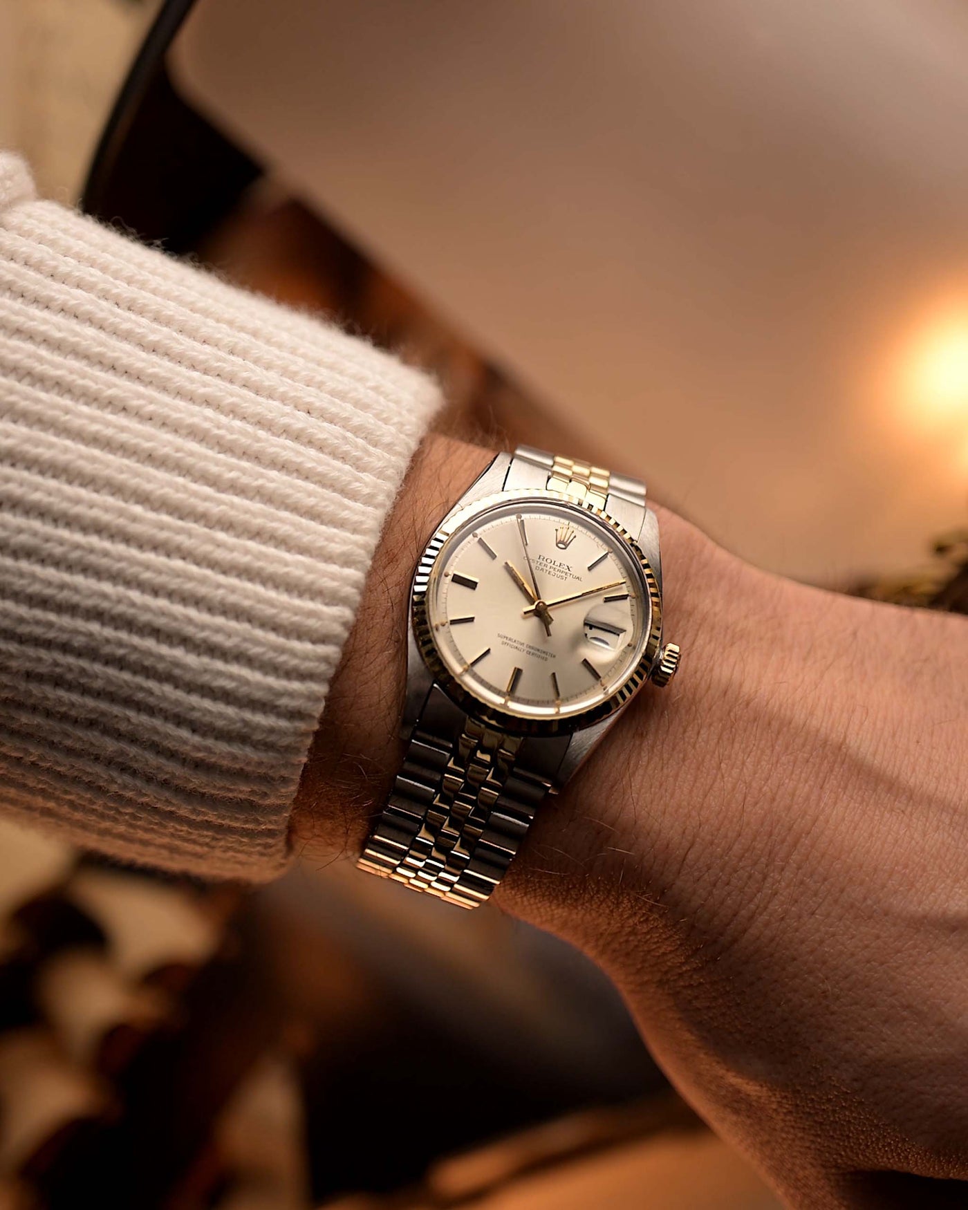 Rolex Datejust 1601 Two Tone Pie Pan 1973