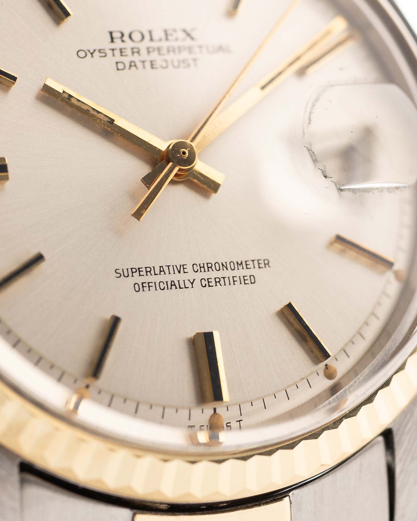 Rolex Datejust 1601 Two Tone Pie Pan 1973