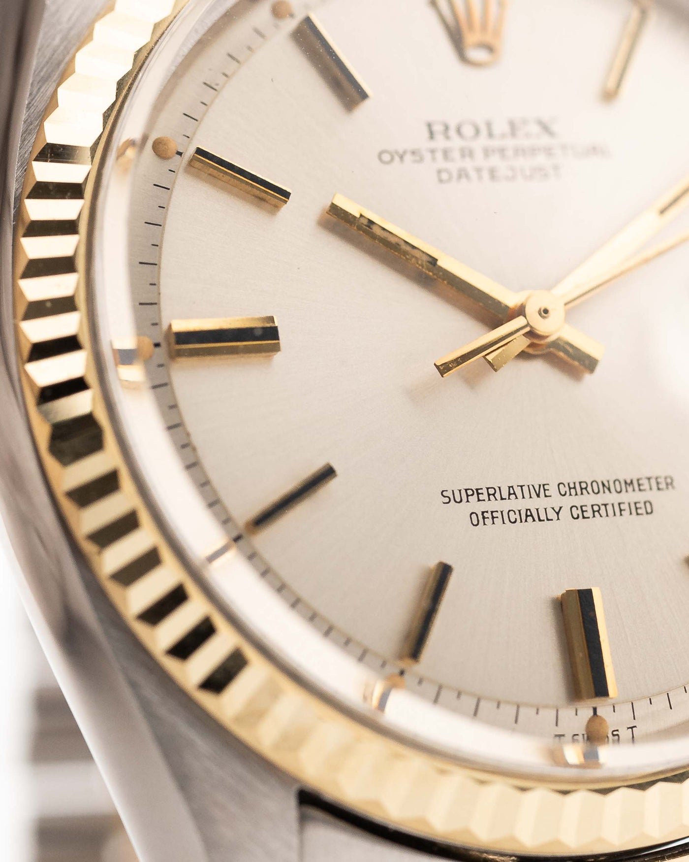 Rolex Datejust 1601 Two Tone Pie Pan 1973