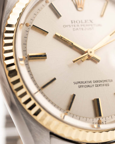 Rolex Datejust 1601 Two Tone Pie Pan 1973