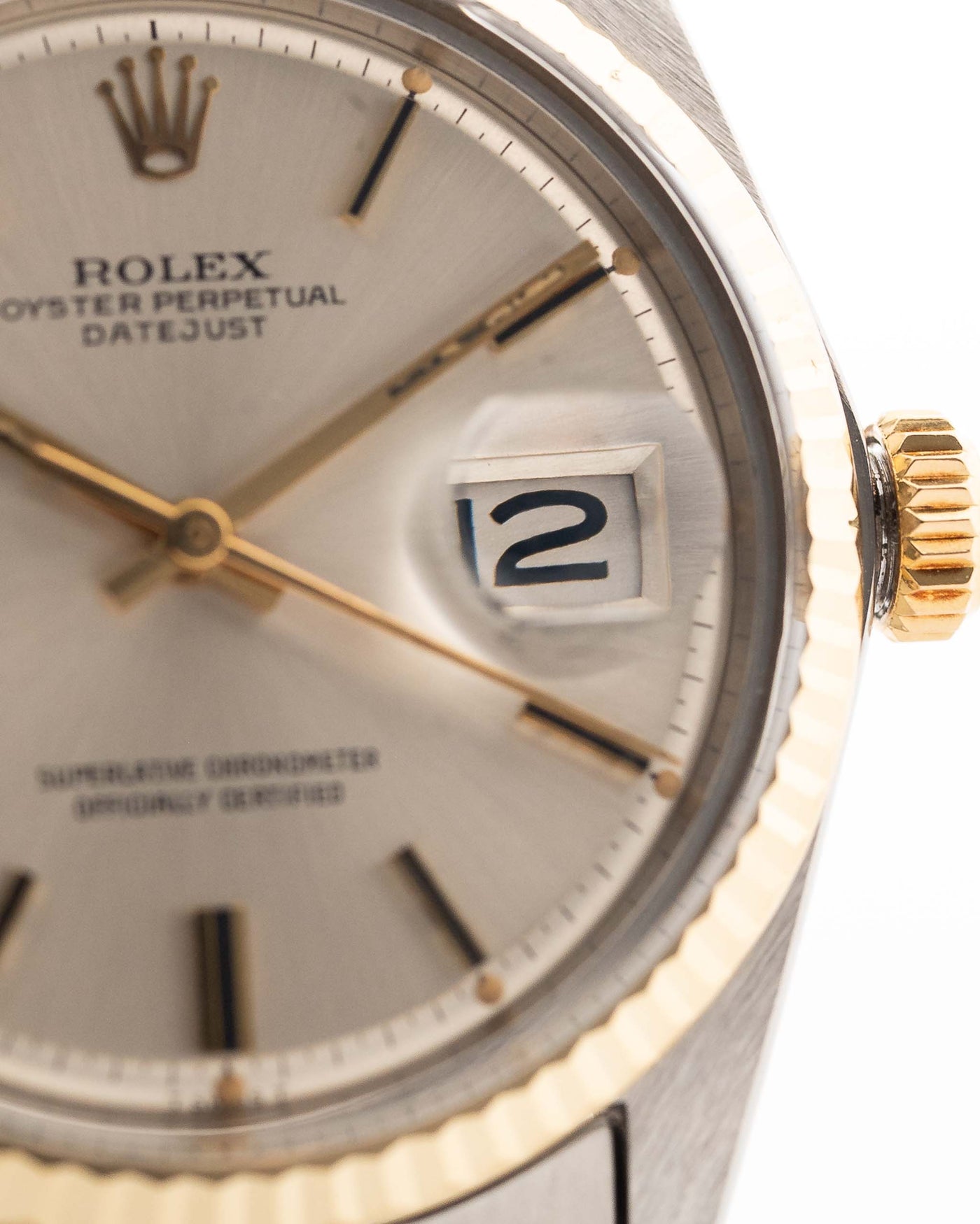 Rolex Datejust 1601 Two Tone Pie Pan 1973
