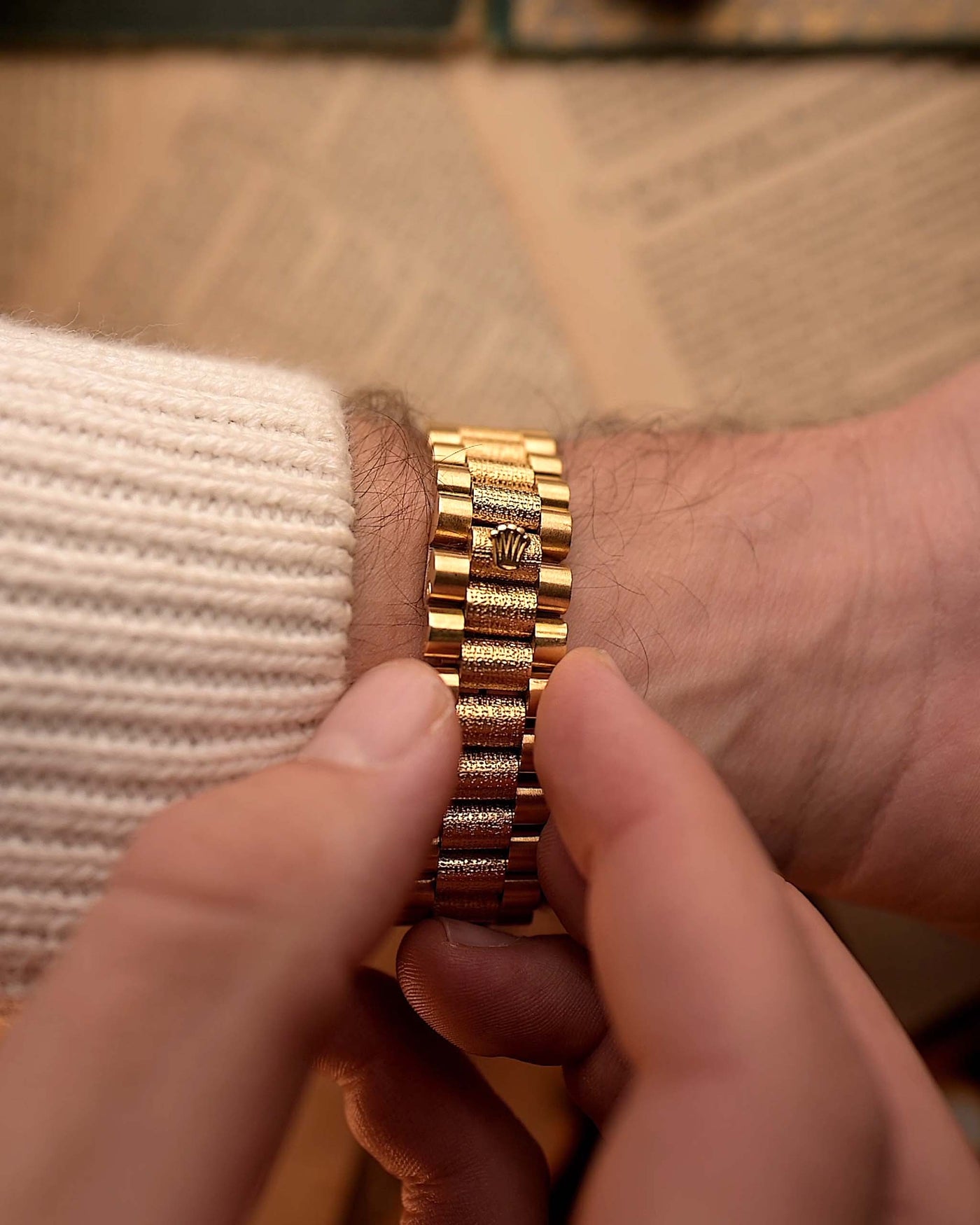 Rolex Day Date 1811 Moiré 1970