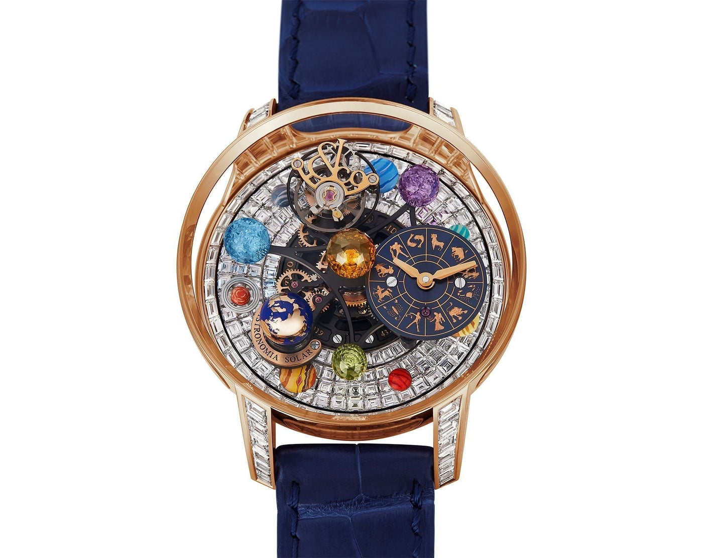 Jacob & Co. Astronomia Solar Zodiac Baguette