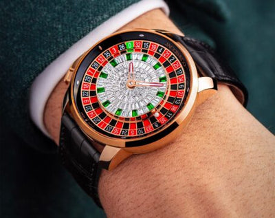 Jacob & Co. Casino Tourbillon Rose Gold Baguette